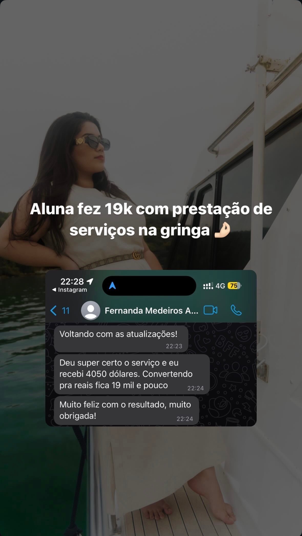 Depoimento da Fernanda